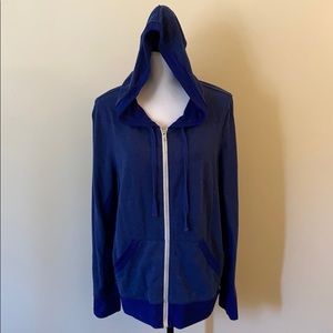 Abbot Main Royal blue zip up hoodie XL